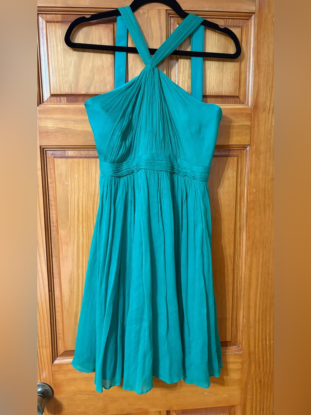 J. CREW SILK Halter Dress, Size 2, Sinclair